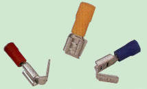 肩背形公母預絕緣接頭